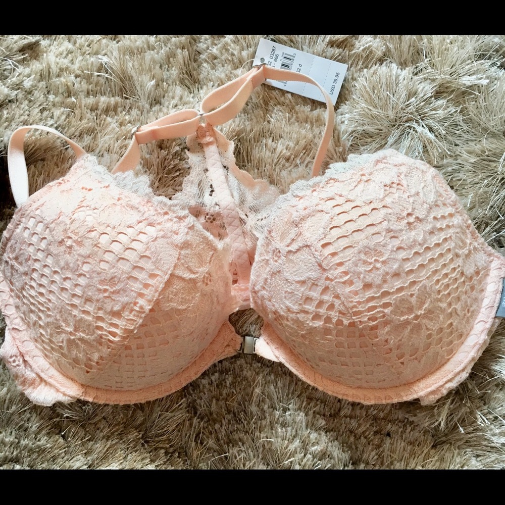 NWT. Brand New Lace Aerie Push Up Bra. 32D - Picture 3 of 6
